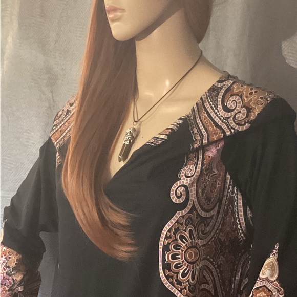 Unisex Tiger’s Eye Pointer Pendant Necklace - Picture 8 of 16